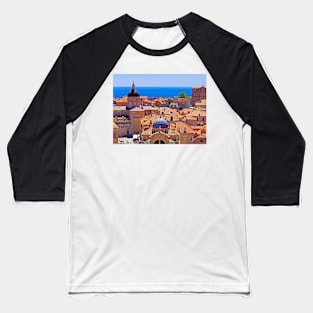 The Roofs of Dubrovnik Baseball T-Shirt